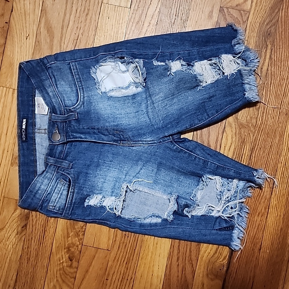 Fashion Nova denim shorts